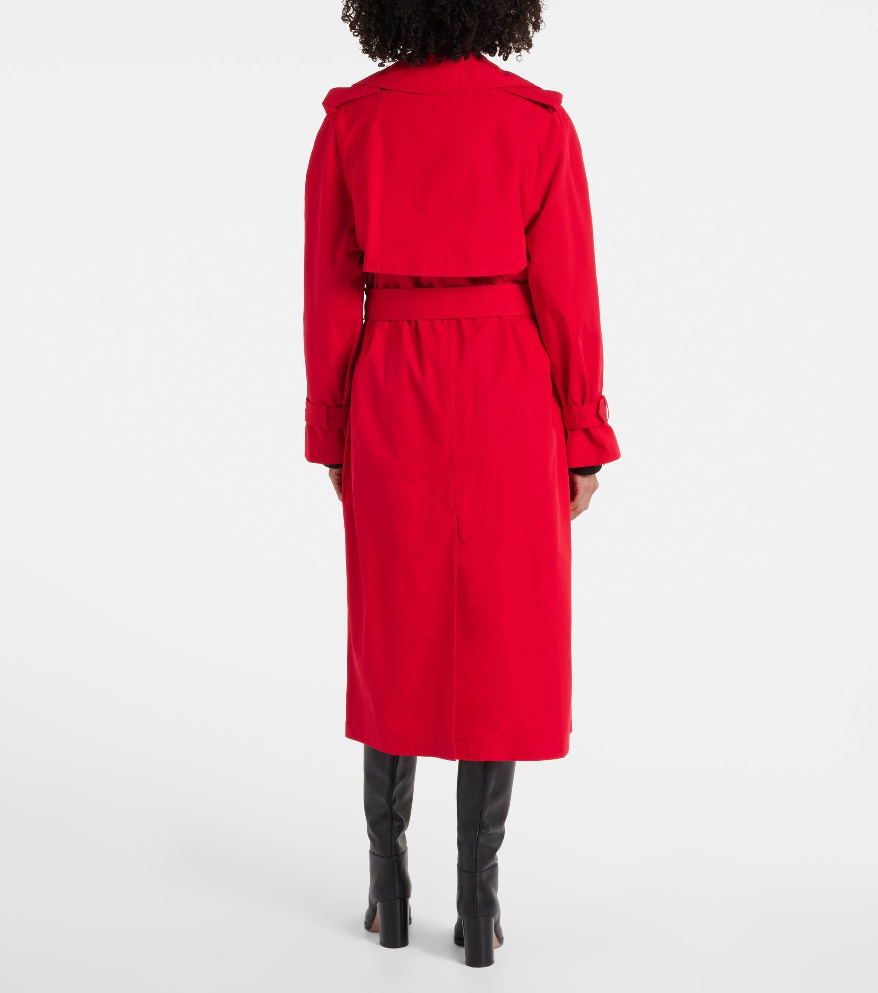 Cotton trench coat - 3