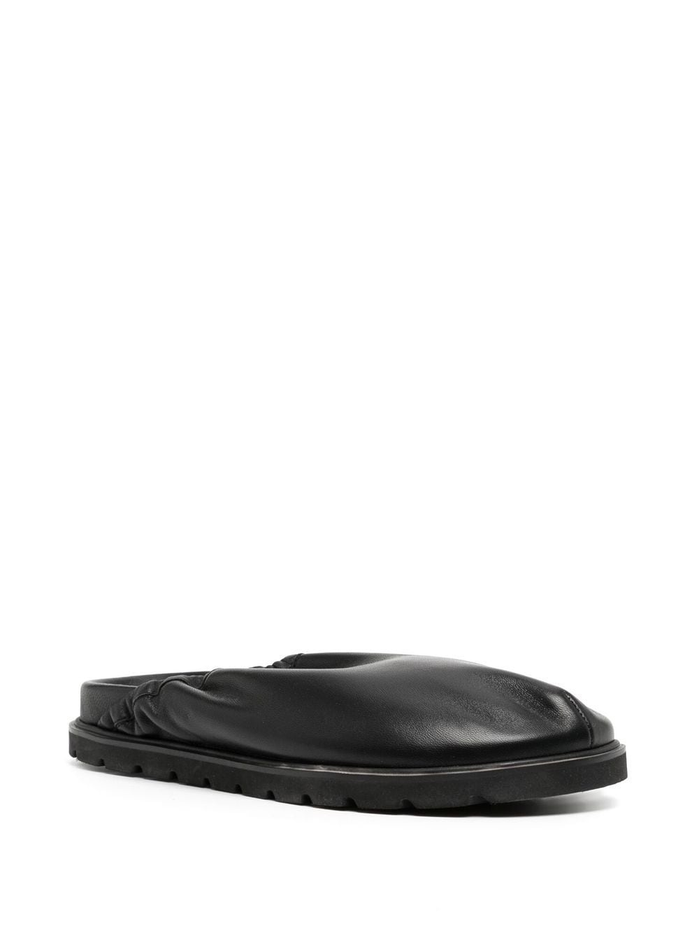 slip-on sheepskin loafers - 2