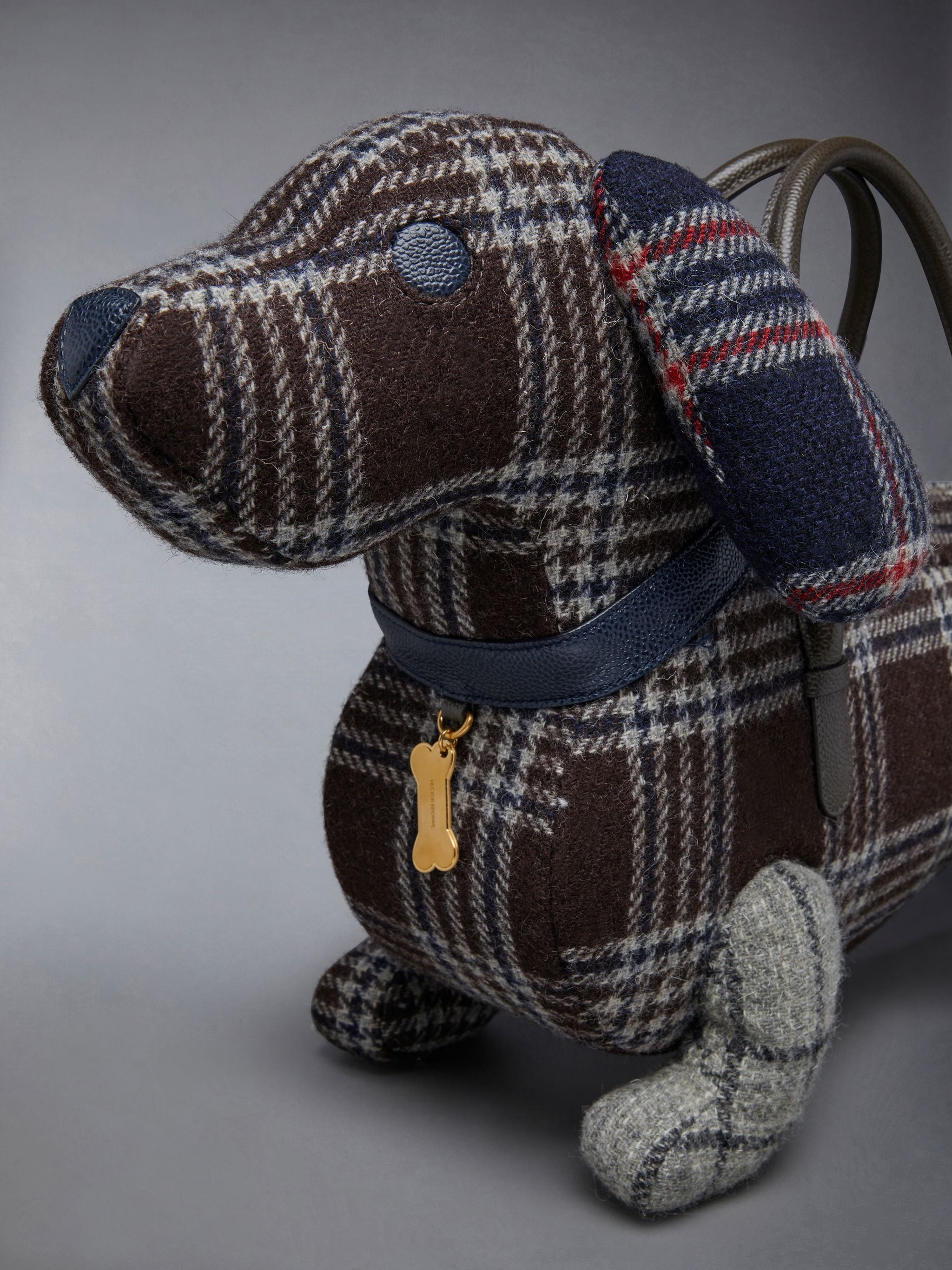 Fun-Mix Prince of Wales Check British Wool Hector Bag - 6