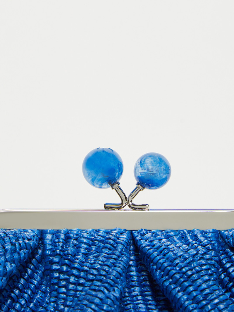 PALMAS Small raffia-effect Pasticcino Bag 6