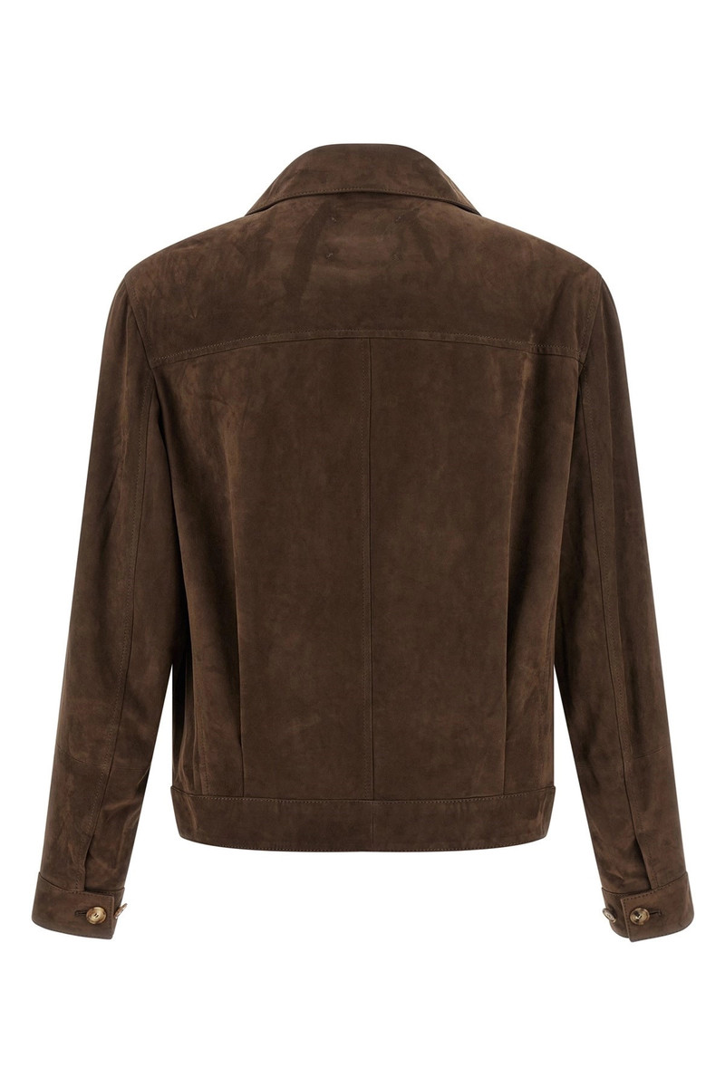 Brunello Cucinelli Suede jacket outlook