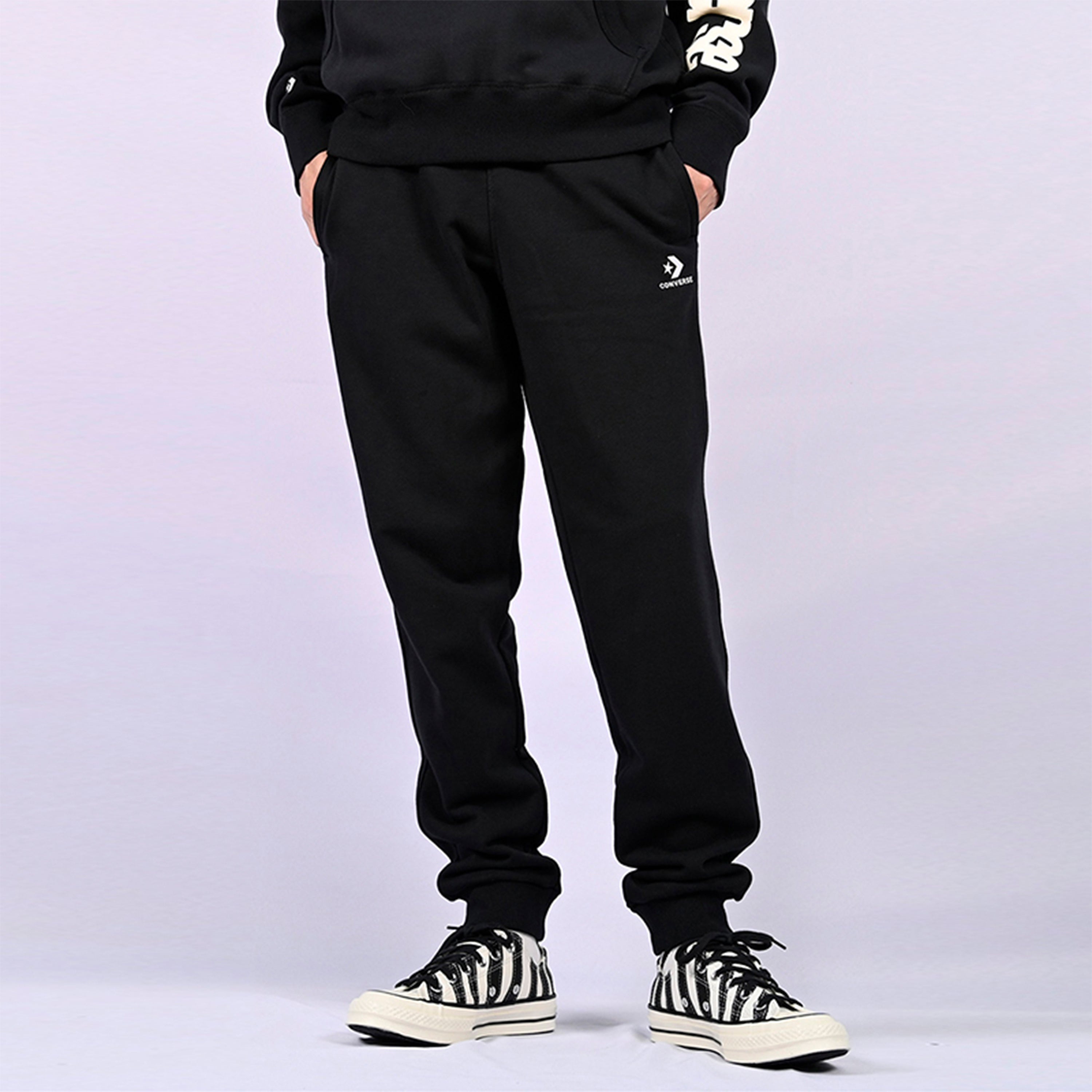 Converse Embroidered Star Chevron Jogger FT 'Black' 10020369-A01 - 2