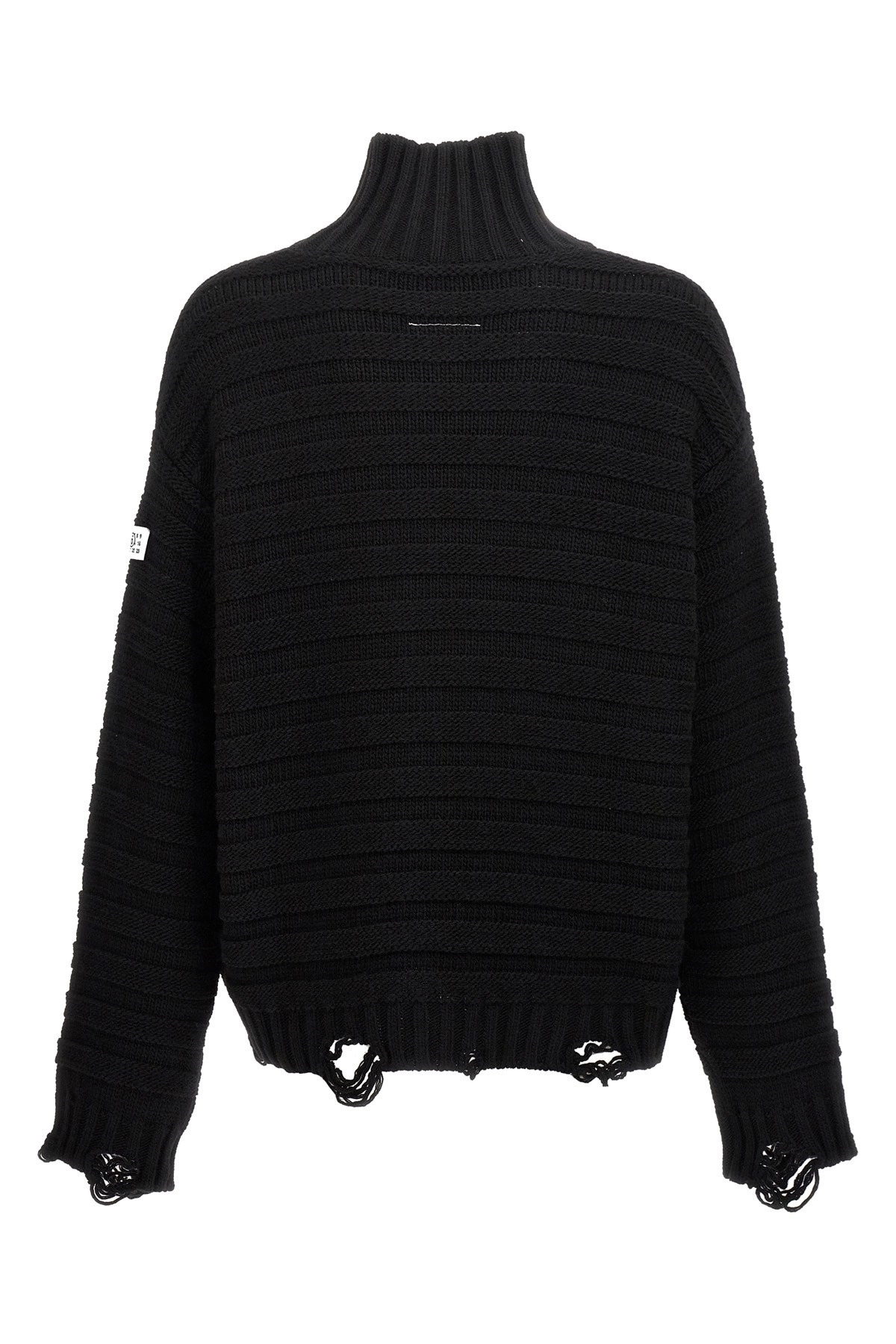 Destroyed ribbed sweater - 3