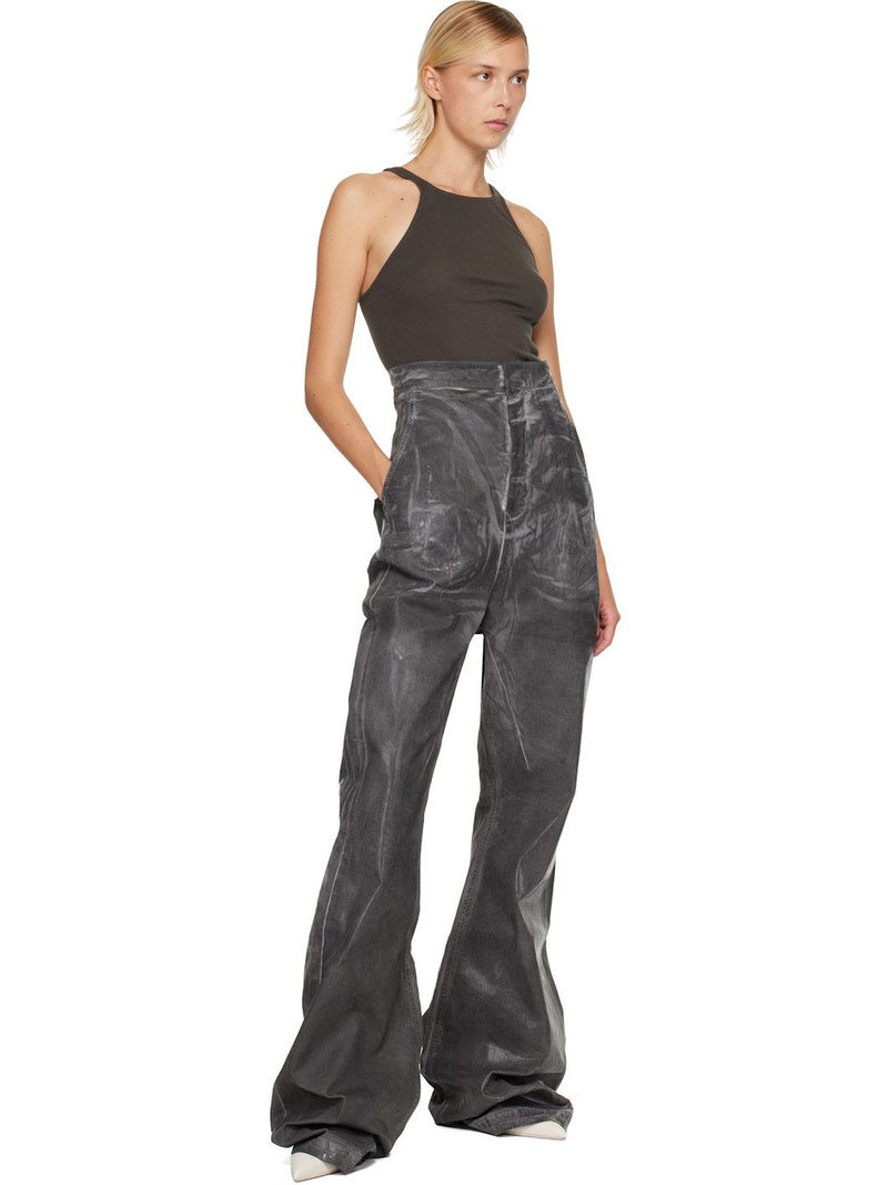 Rick Owens DRKSHDW Gray Concordians Dirt Bolan Jeans outlook