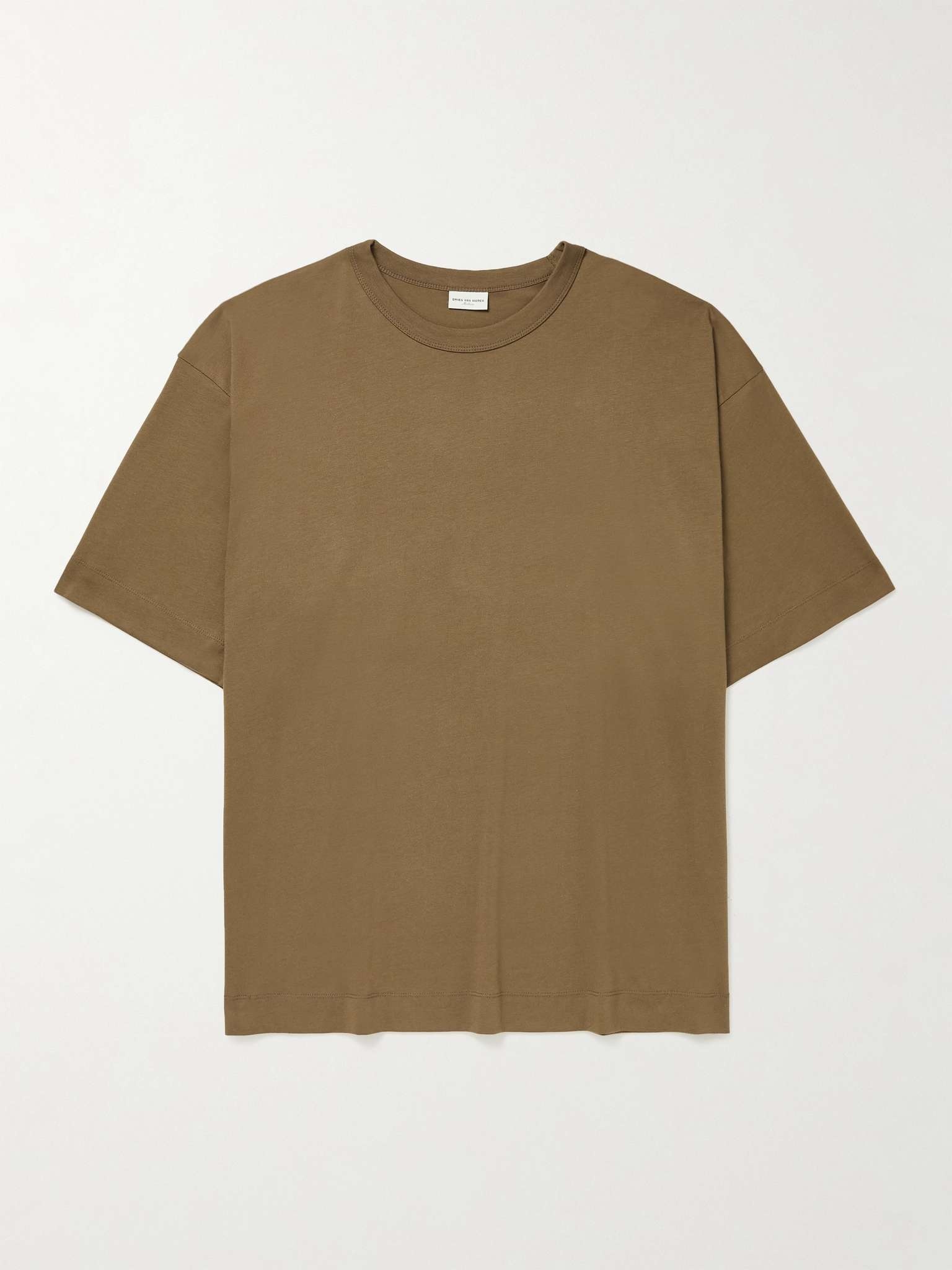 Oversized Cotton-Jersey T-Shirt - 1