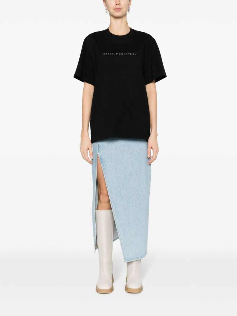 Stella McCartney logo-print cotton T-shirt outlook