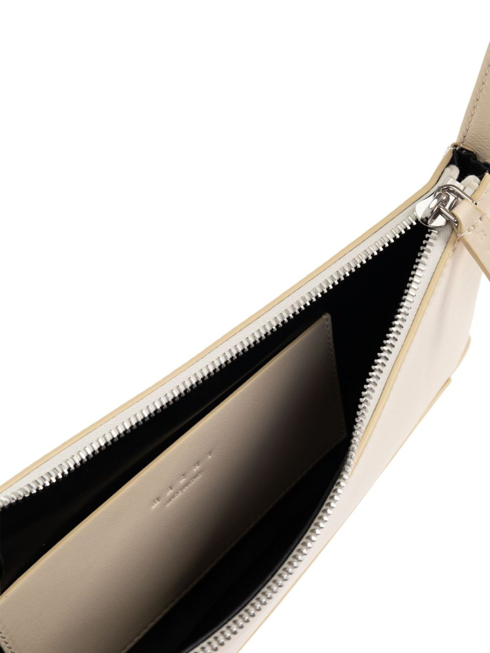 zip-fastening leather shoulder bag - 6