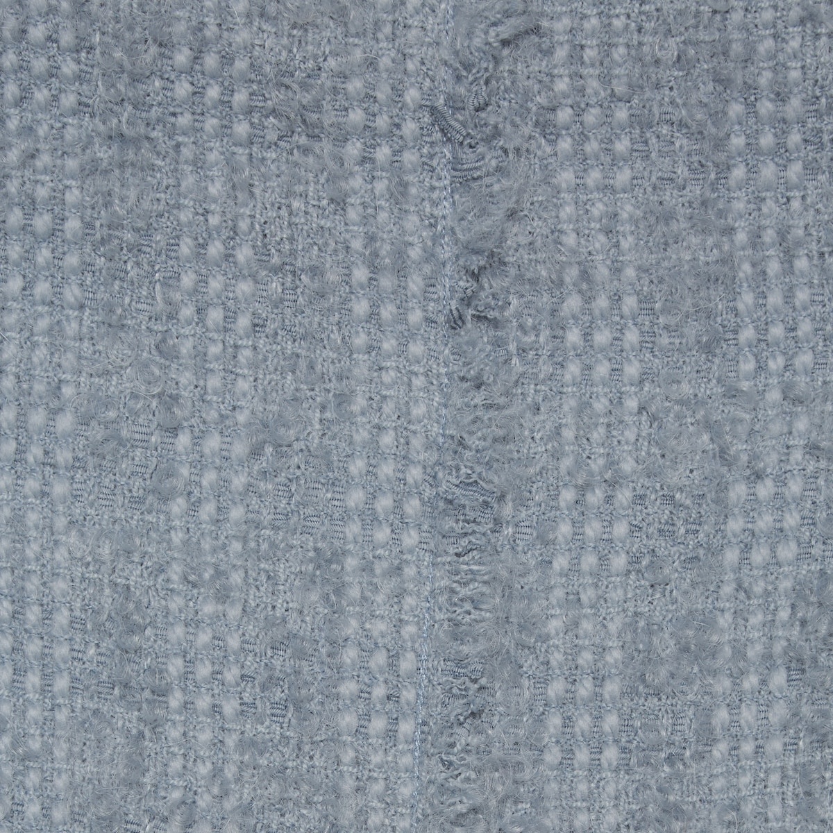 Wool tweed dress with brooch - 4