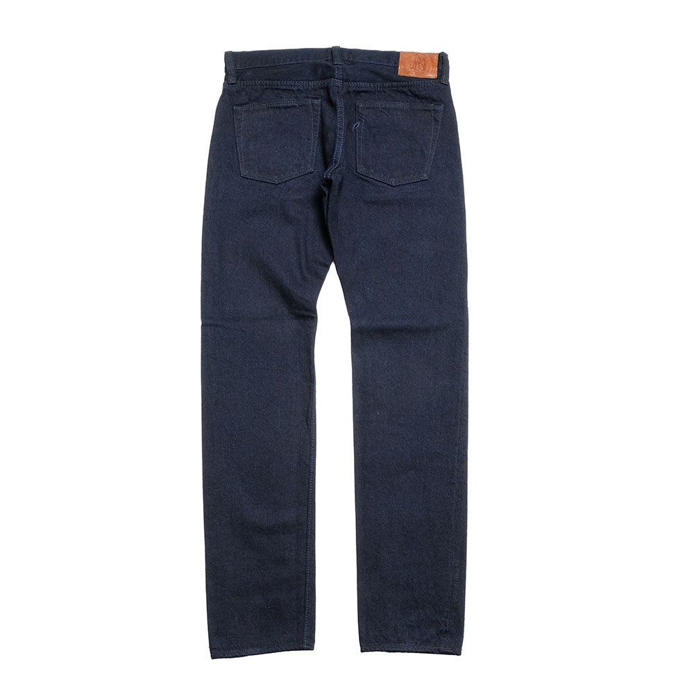 14oz Indigo x Black Denim Slim Tapered - XX-013-IDBK - 3