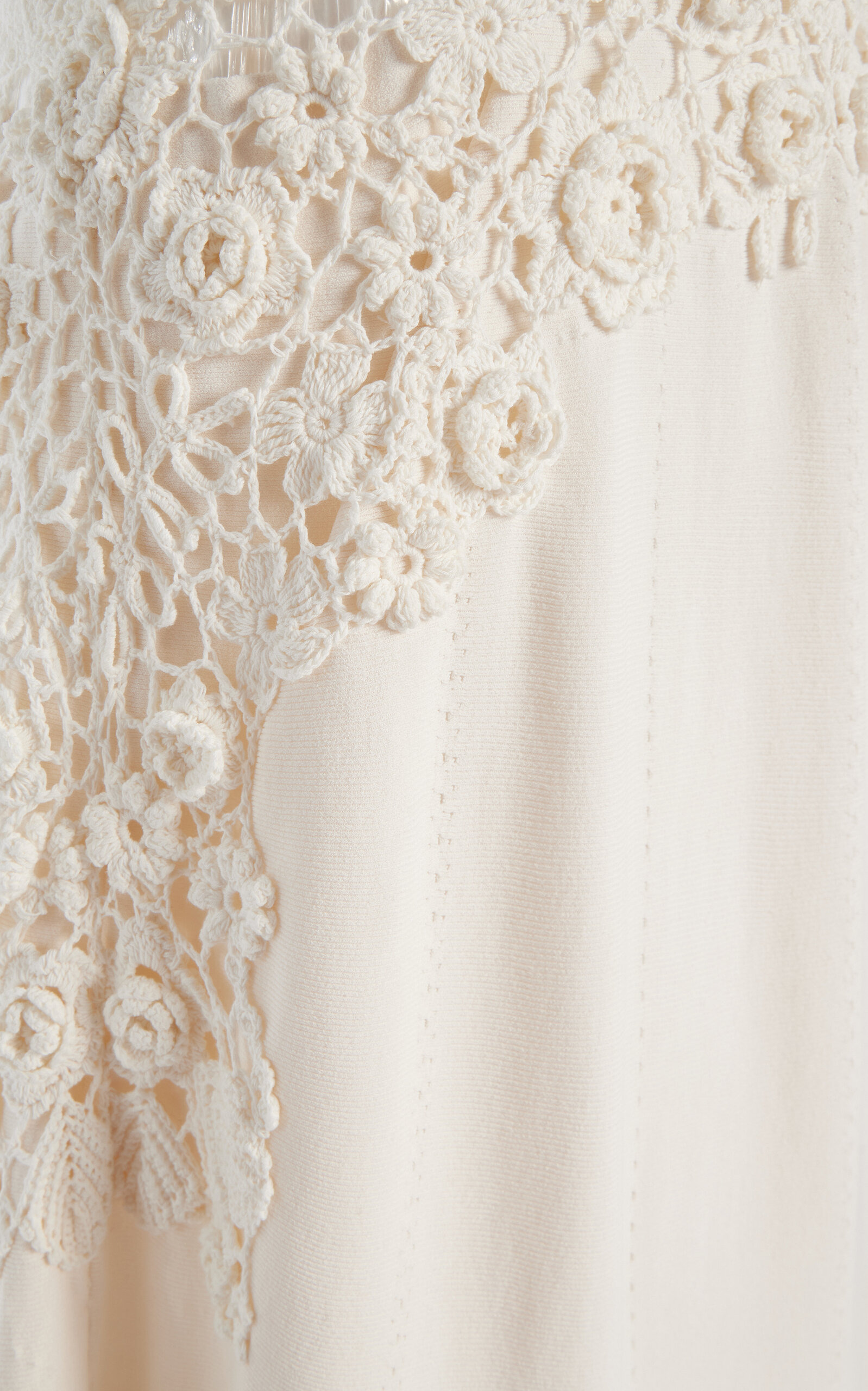 Genoveva Floral Embroidered Maxi Dress ivory - 6