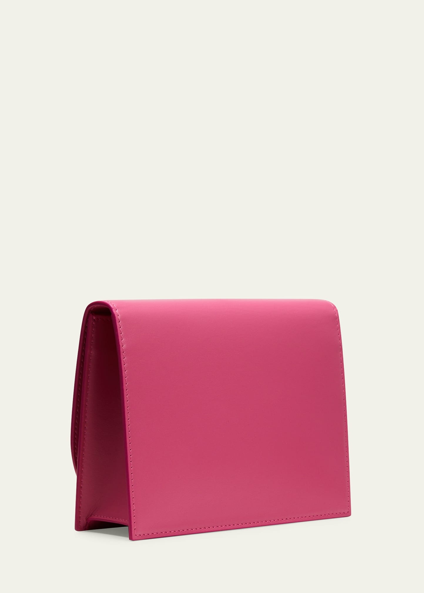 DG Logo Flap Leather Shoulder Bag - 3