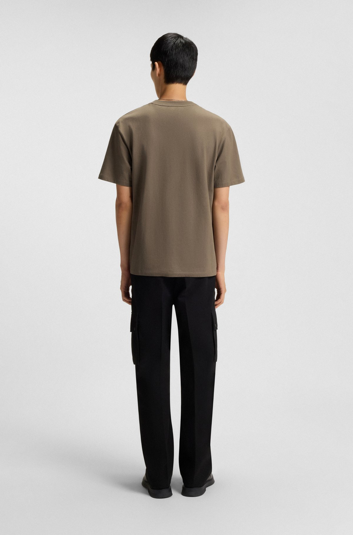 RELAXED-FIT T-SHIRT IN COTTON WITH LOGO PRINT - 5