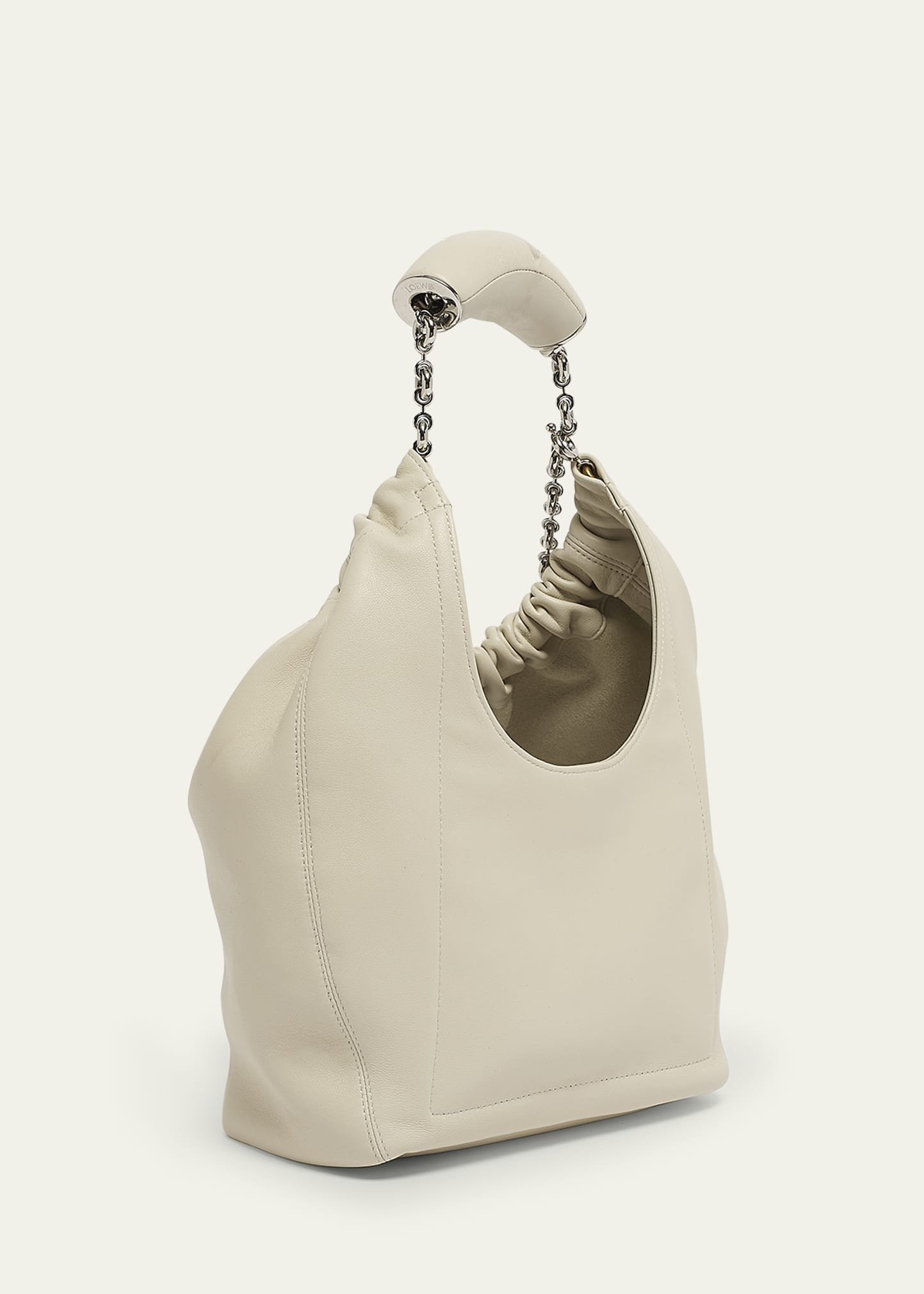 Squeeze Small Shoulder Bag in Napa Leather - 3