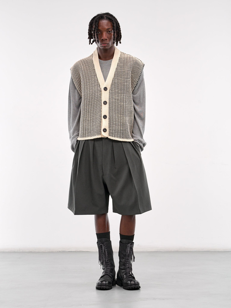 RAINMAKER KYOTO Pleated Wide Leg Shorts outlook