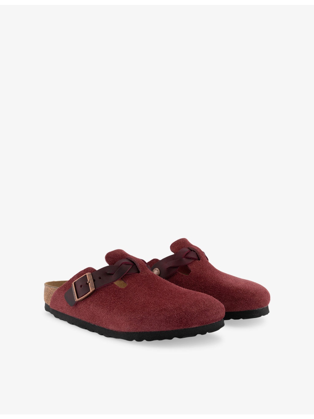 Boston Suede Clogs - 3