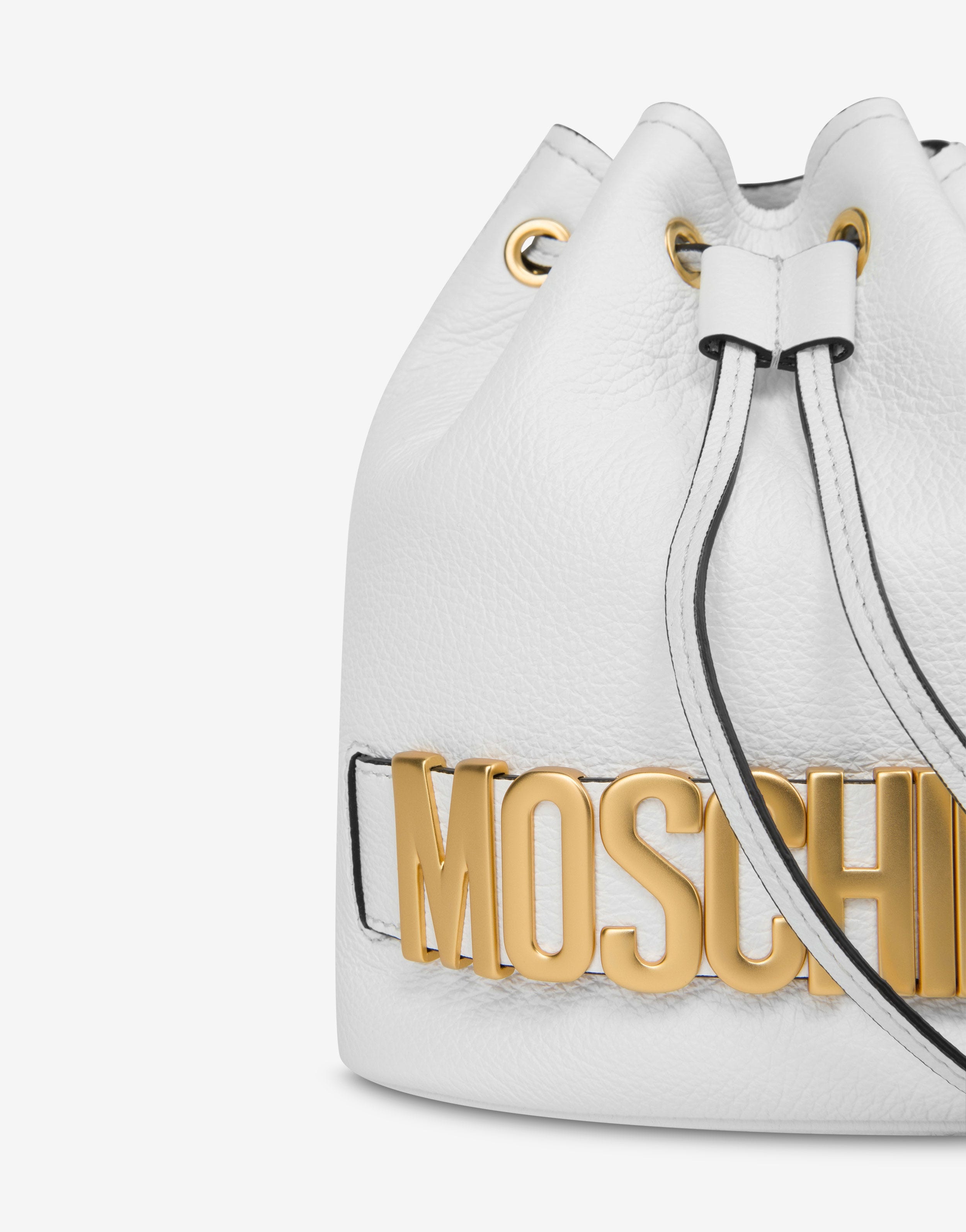 LETTERING LOGO BUCKET BAG - 4