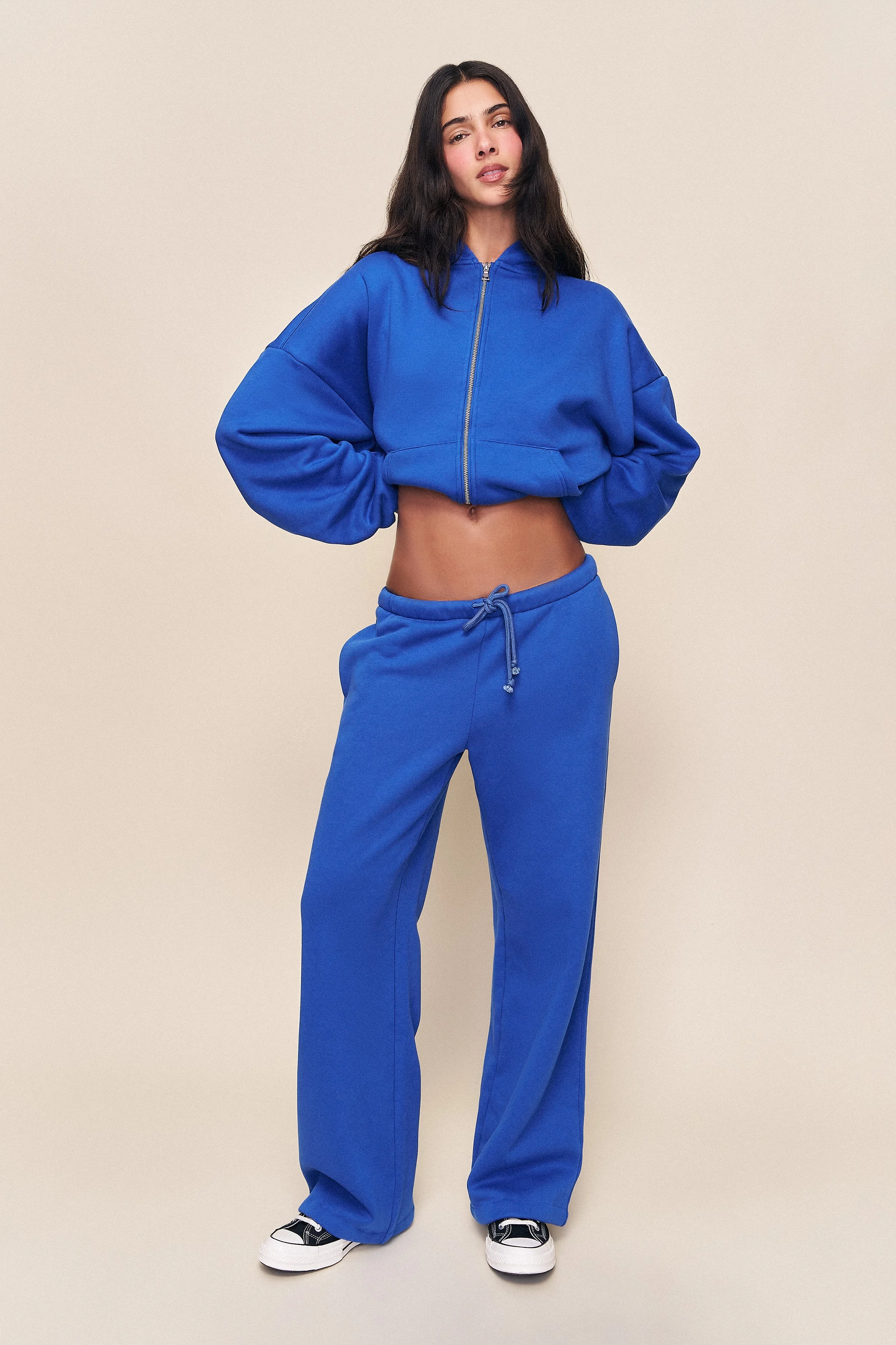 RELAXED DRAWSTRING SWEATPANTS - 1