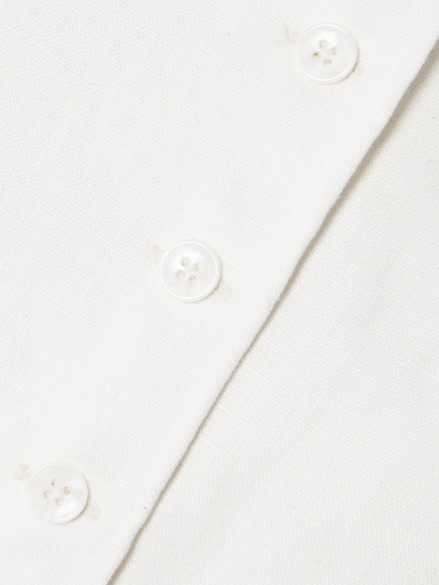 Seema linen mini dress White - 4