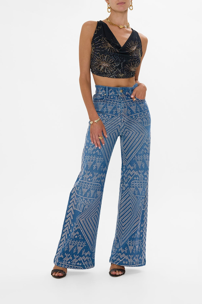 CAMILLA JENNA DESERT REIGN HIGH WAISTED FLARE outlook