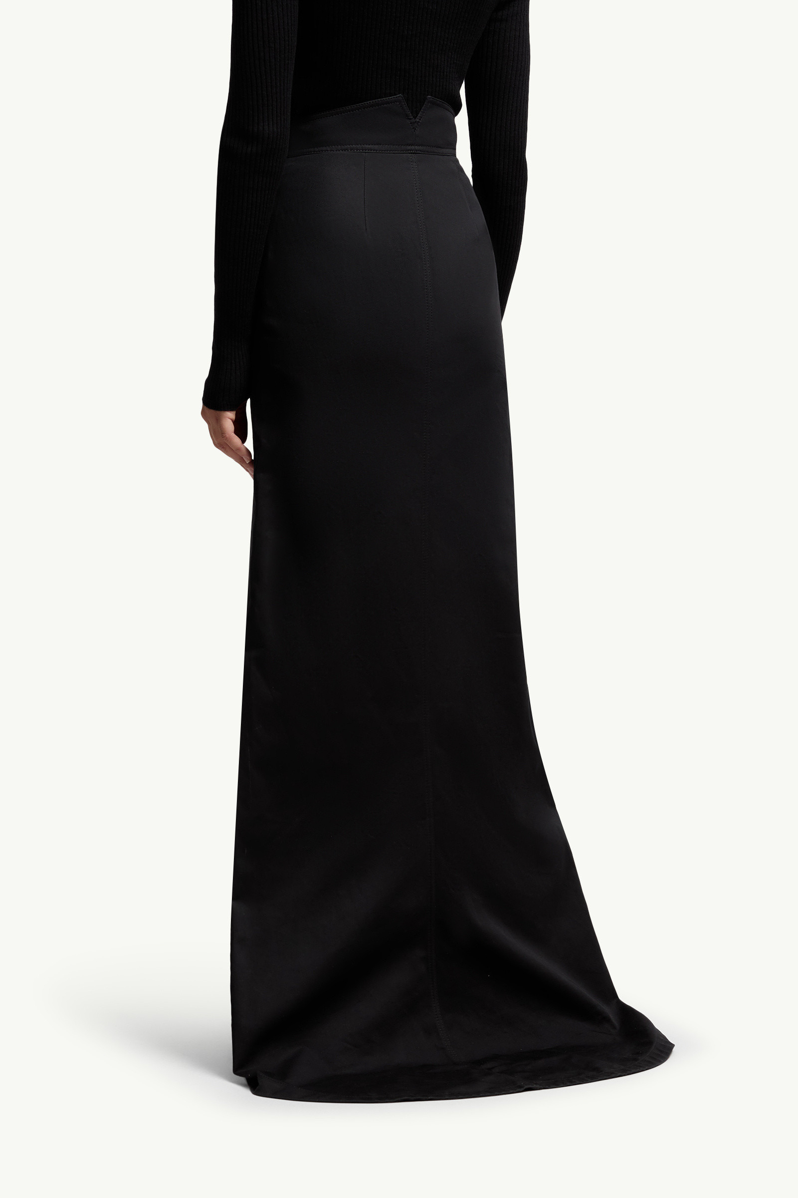 Moncler x EE72 by Edward Enninful Cotton Gabardine Maxi Skirt - 5