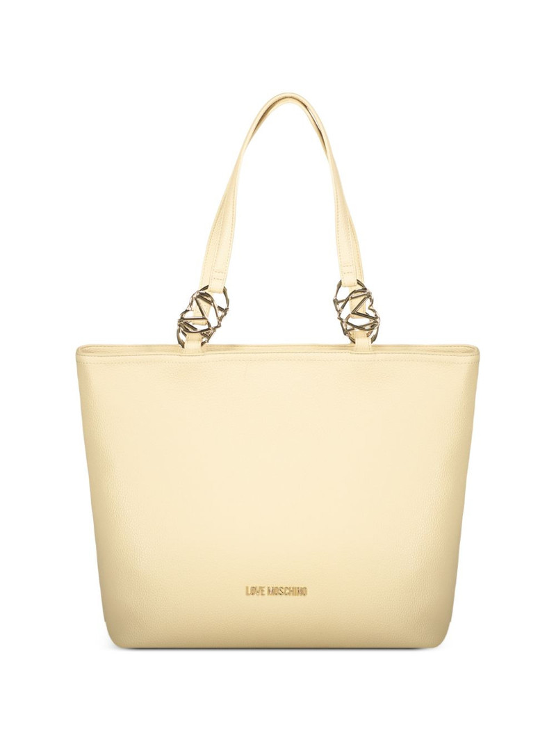 logo-plaque tote bag 1