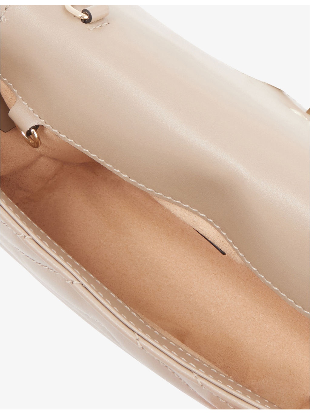 Logo-hardware quilted leather mini shoulder bag - 5