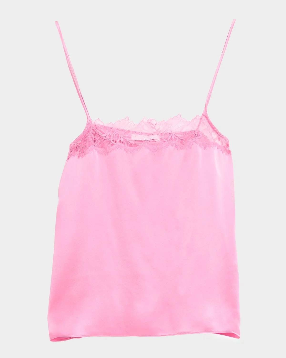 Haya Silk Lace-Trim Top - 1