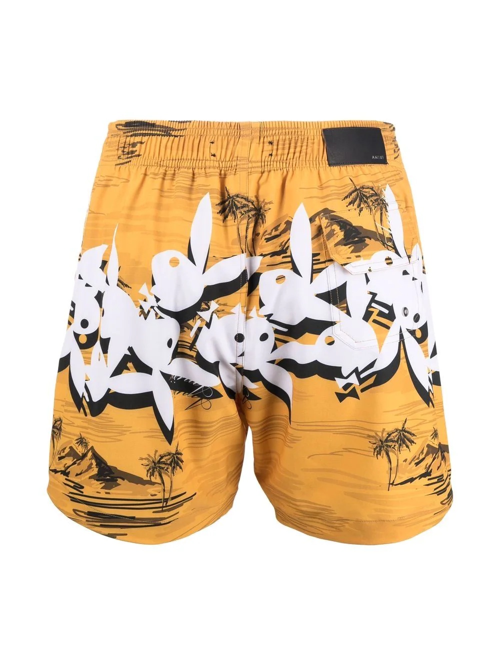 graphic-print swim shorts - 2