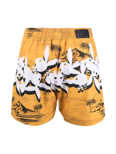 AMIRI graphic-print swim shorts outlook