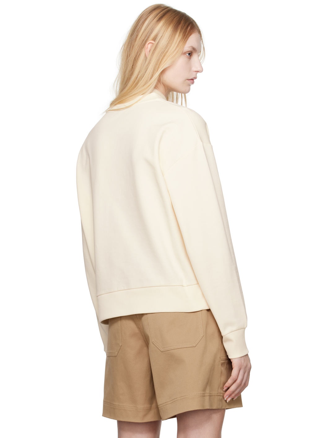 Off-White Embroidered Logo Sweatshirt - 3