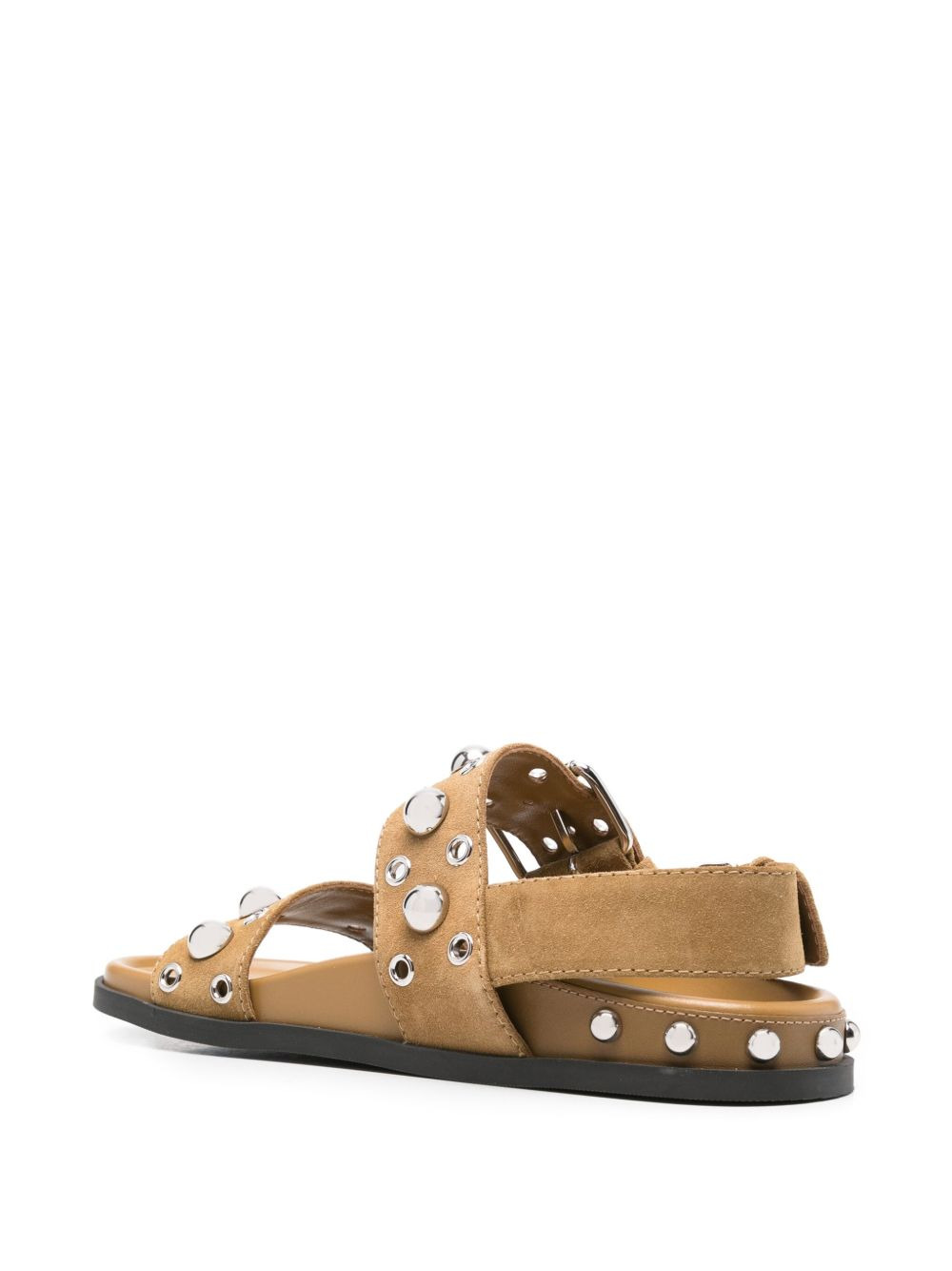 Nellcôte studded buckle sandals - 3