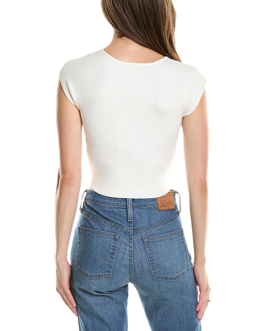 SIMKHAI Abia Crop T-Shirt - 2