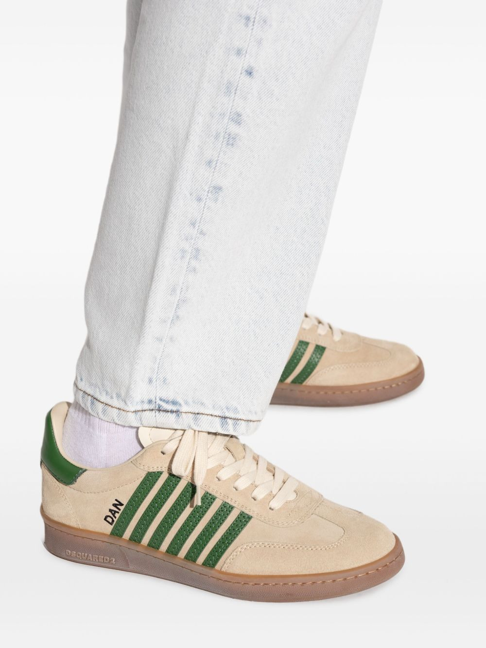 Boxer striped suede sneakers - 5