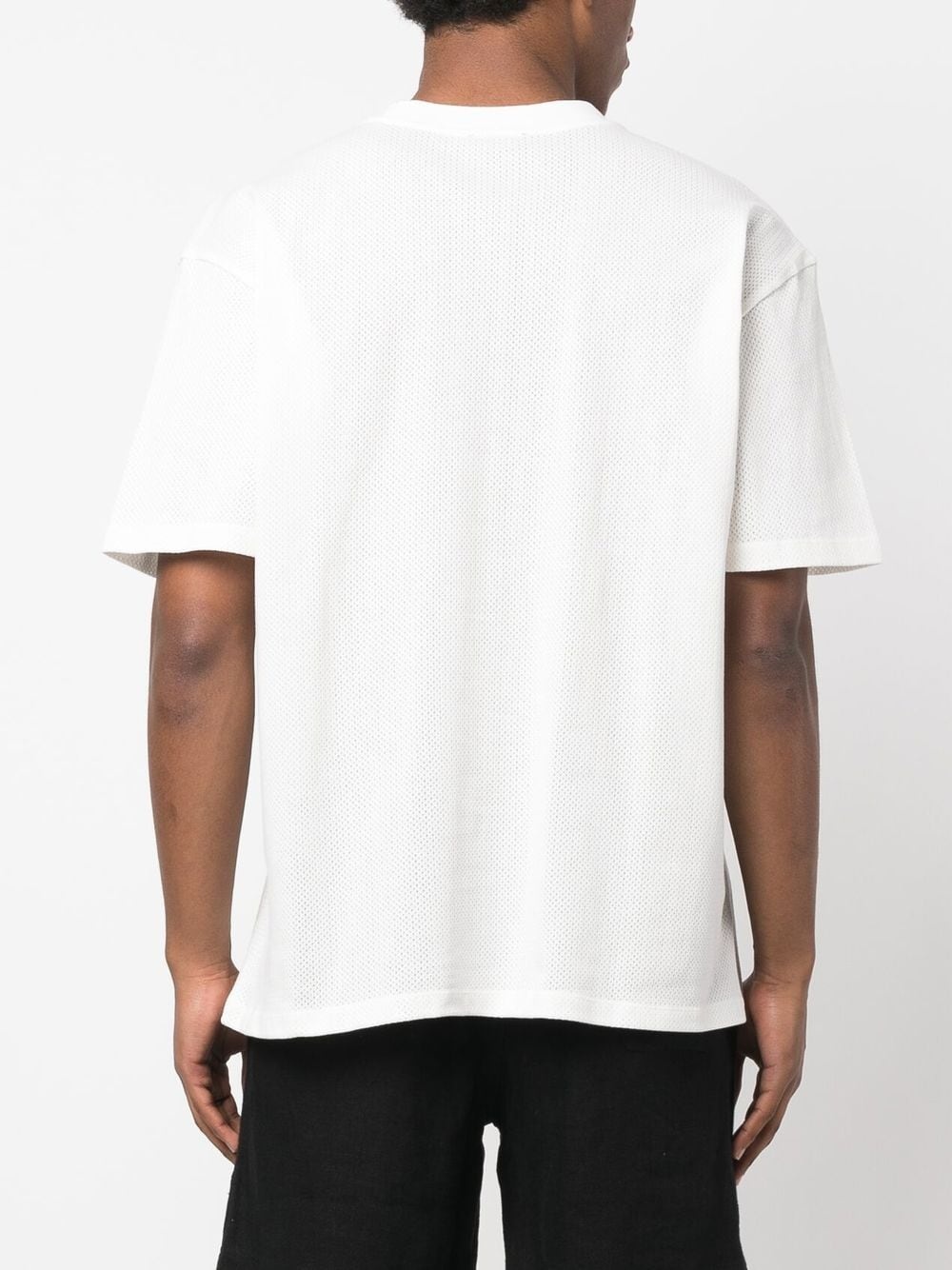 Moran logo-print T-shirt - 7