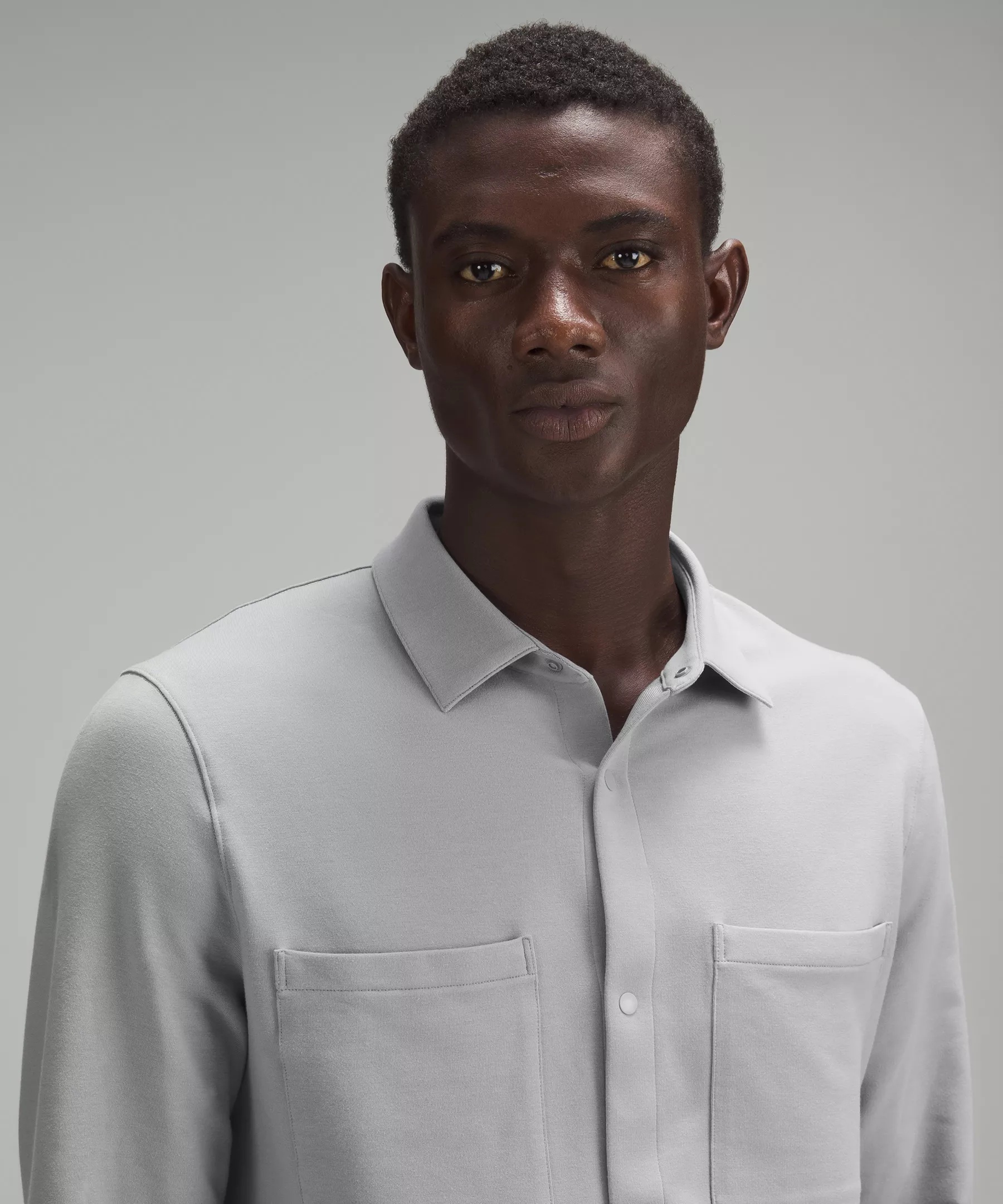 Soft Knit Overshirt *French Terry - 4