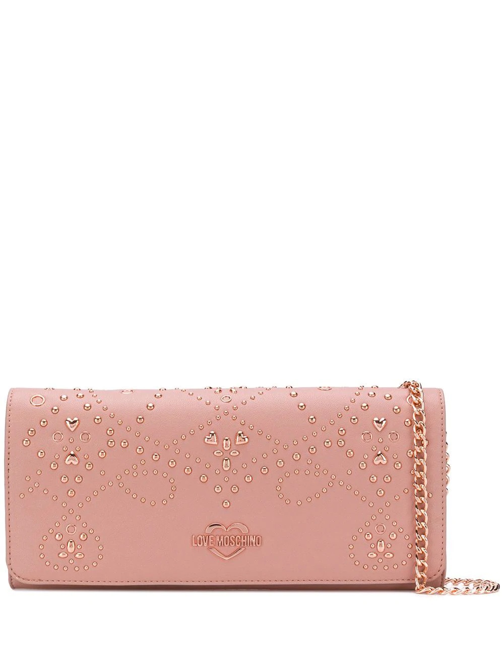 embellished clutch bag - 1