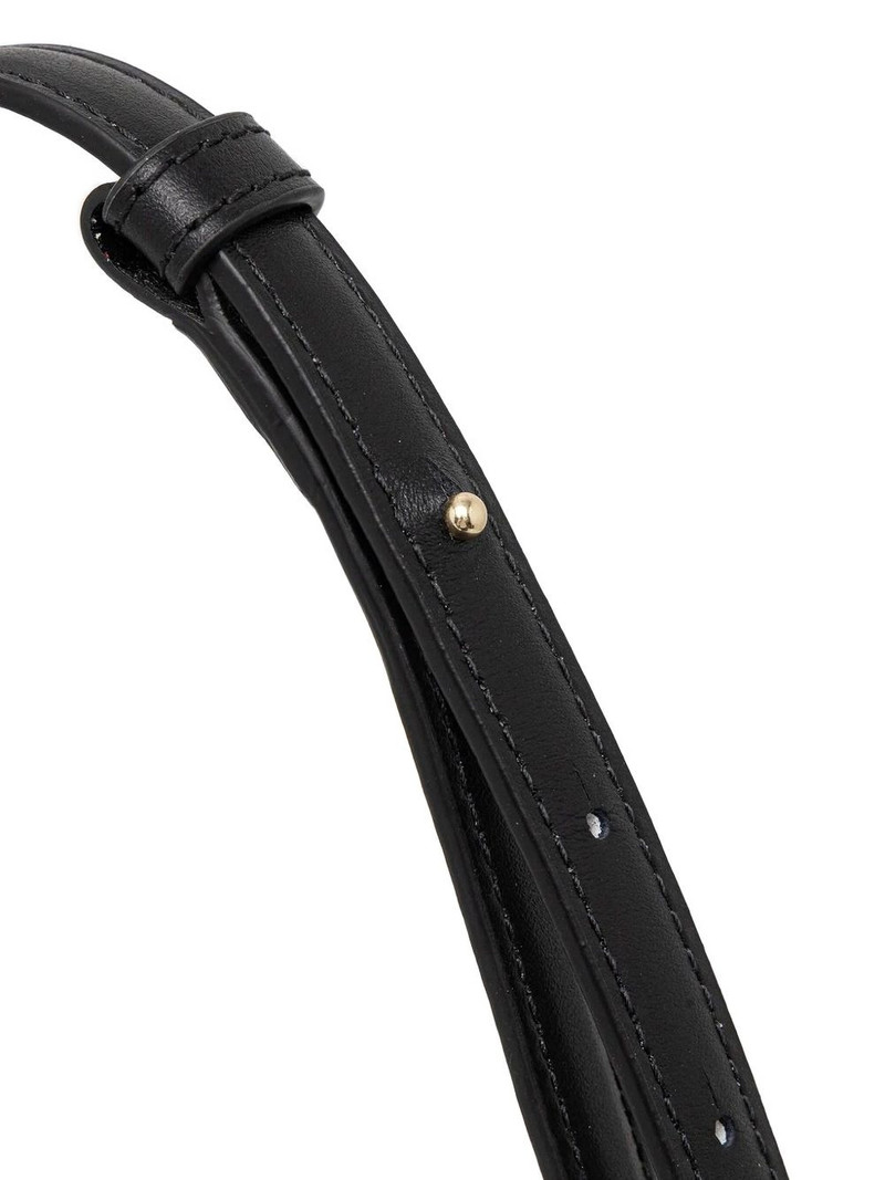 mini Riva S leather flap crossbody bag 4
