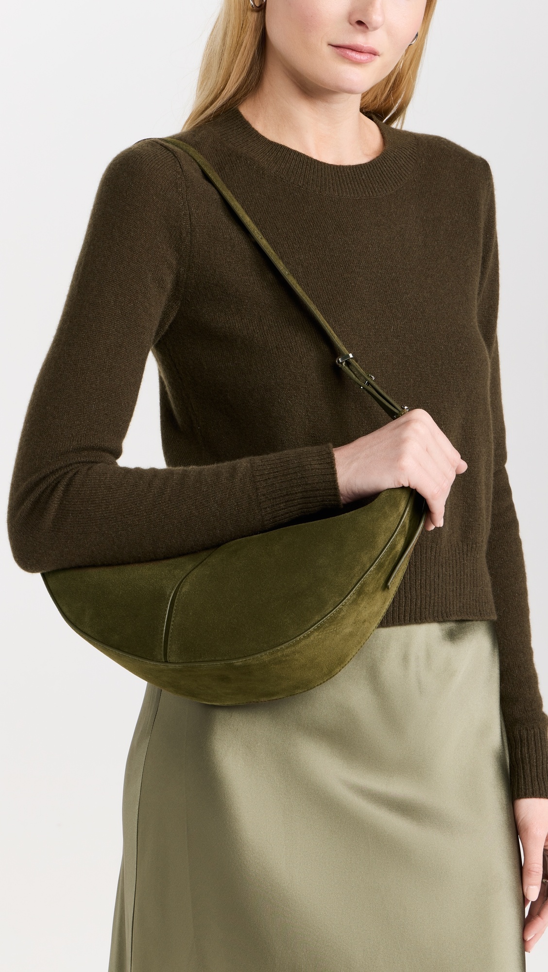 Slide Bag in Soft Suede - 2