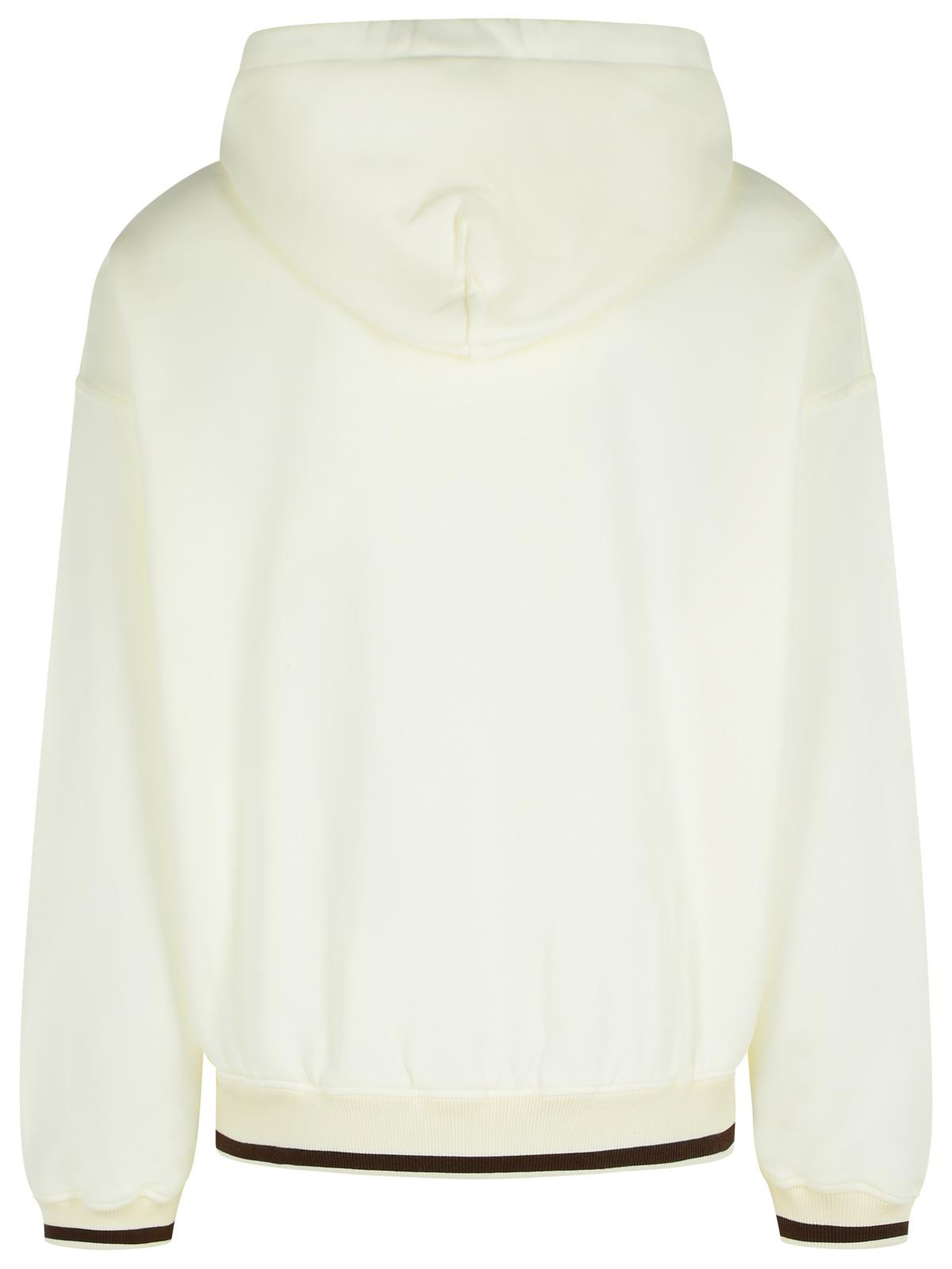 Dolce & Gabbana Ivory Cotton Sweatshirt Men - 3
