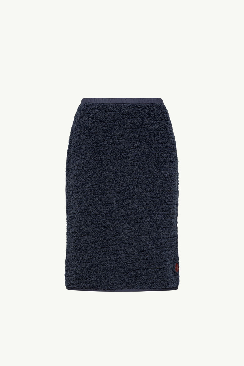 Teddy Knee-Length Padded Skirt 1