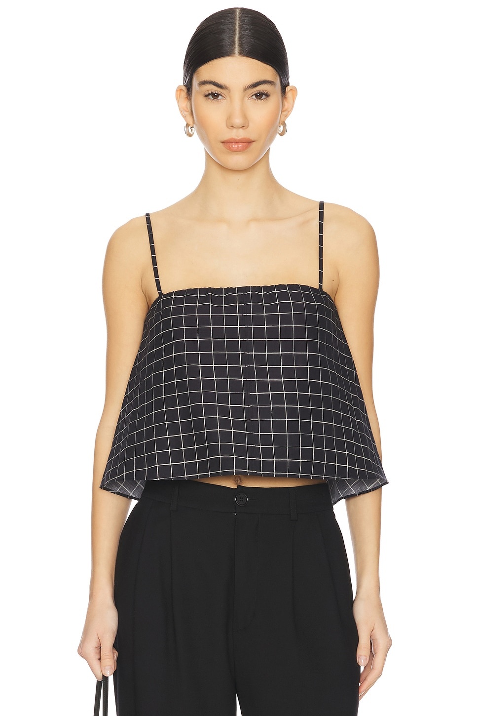 Trellis Strapless Tie Back Top - 2