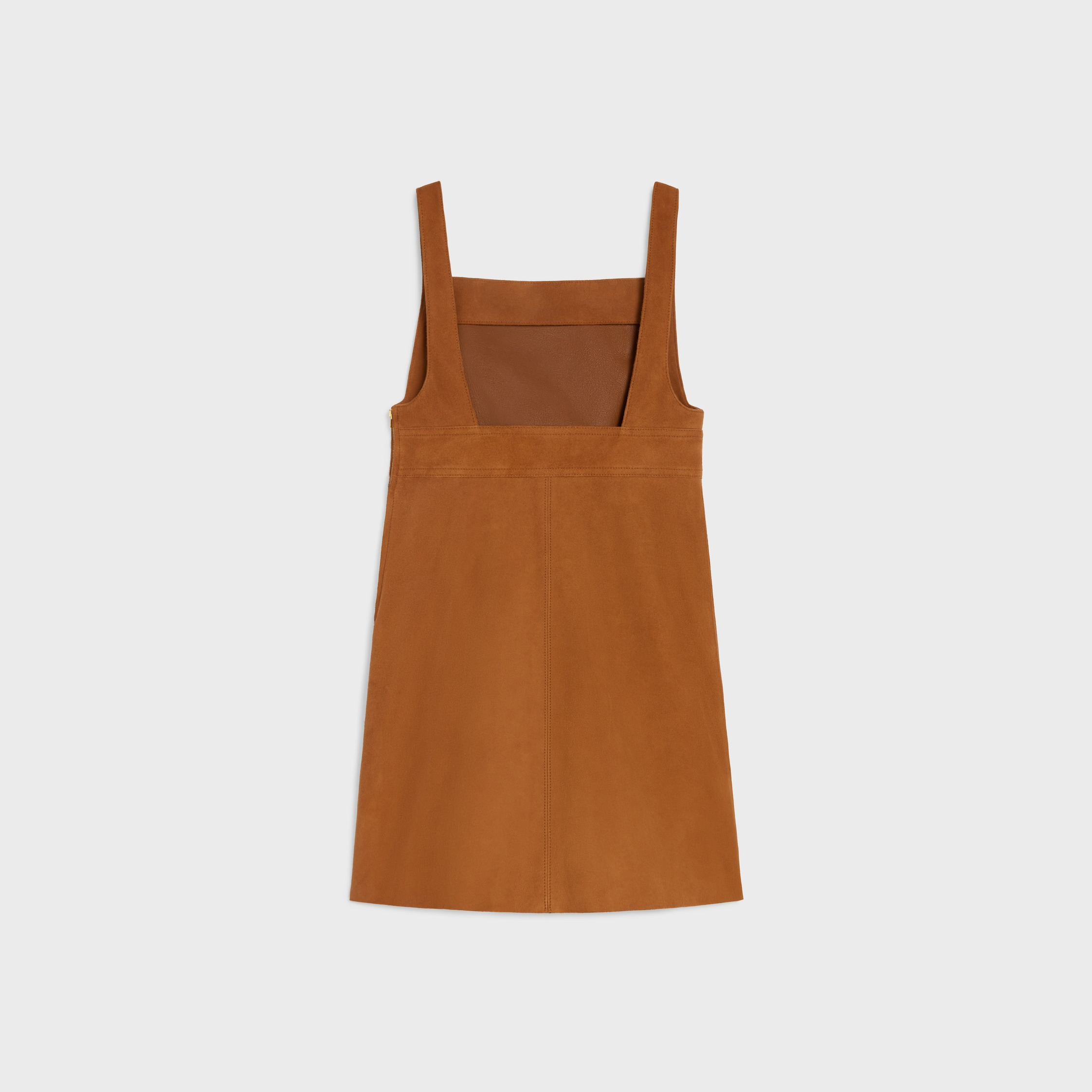mini dress with signature IN suede - 2