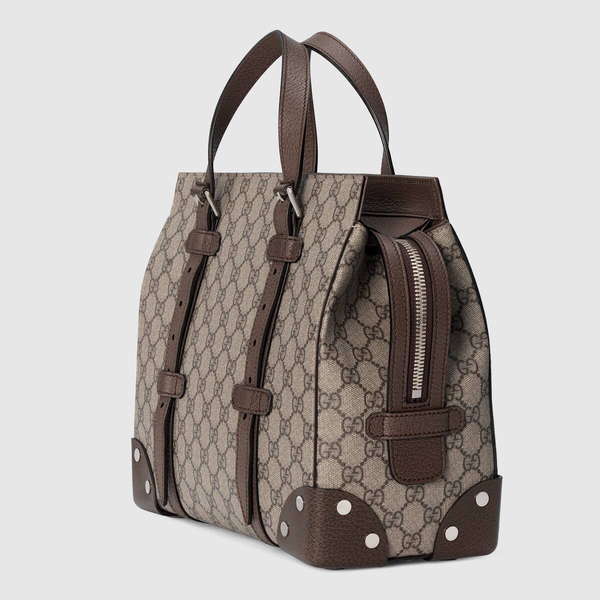 GG tote with leather details - 2