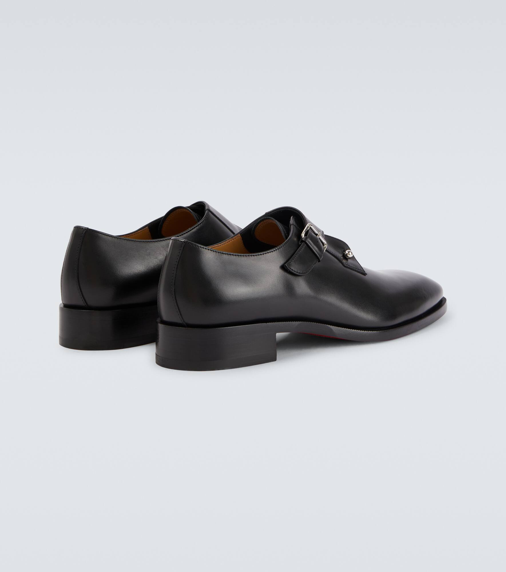 Chambelimonk leather monk strap shoes - 6