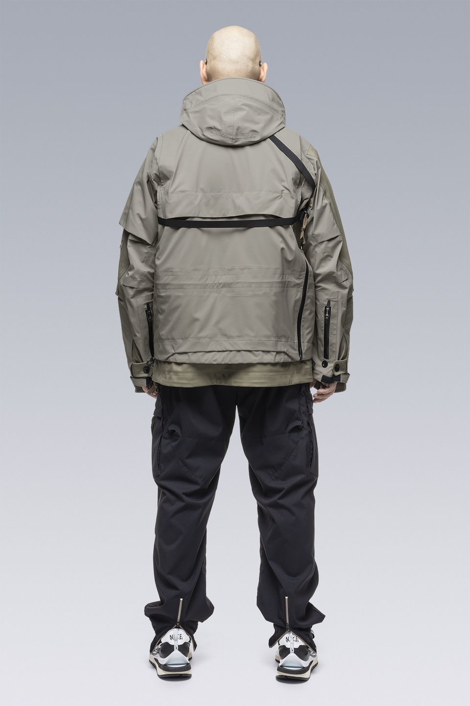 SAC-J2761 sacai / ACRONYM Field Jacket Alpha Green - 4