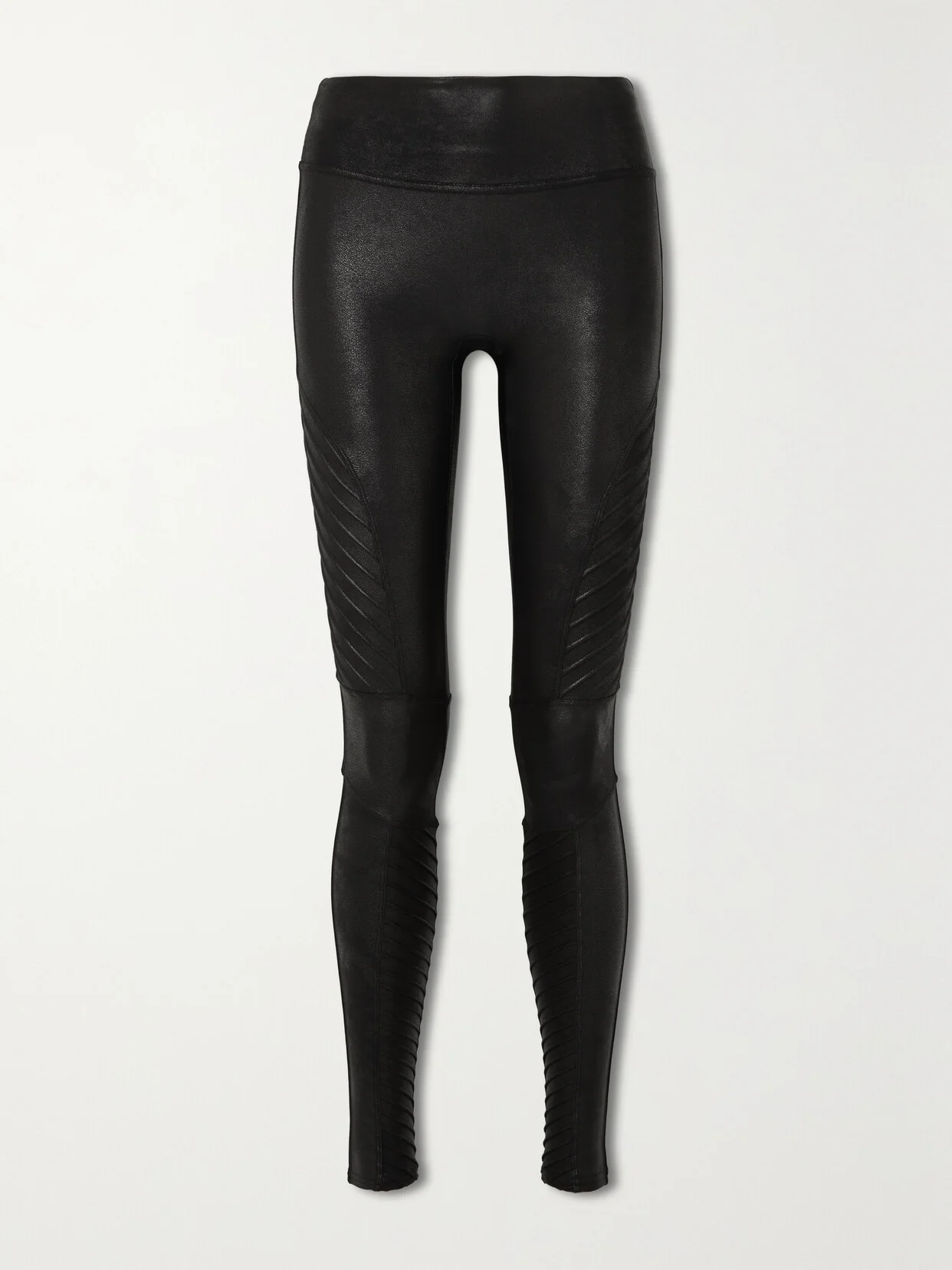 Moto Faux Stretch-leather Leggings - 1