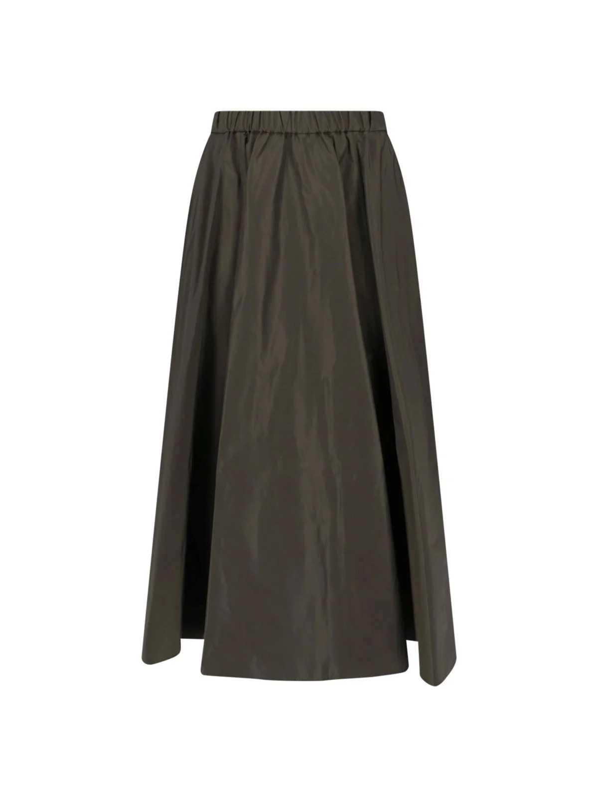 MIDI SKIRT IN TECHNICAL FABRIC - 1