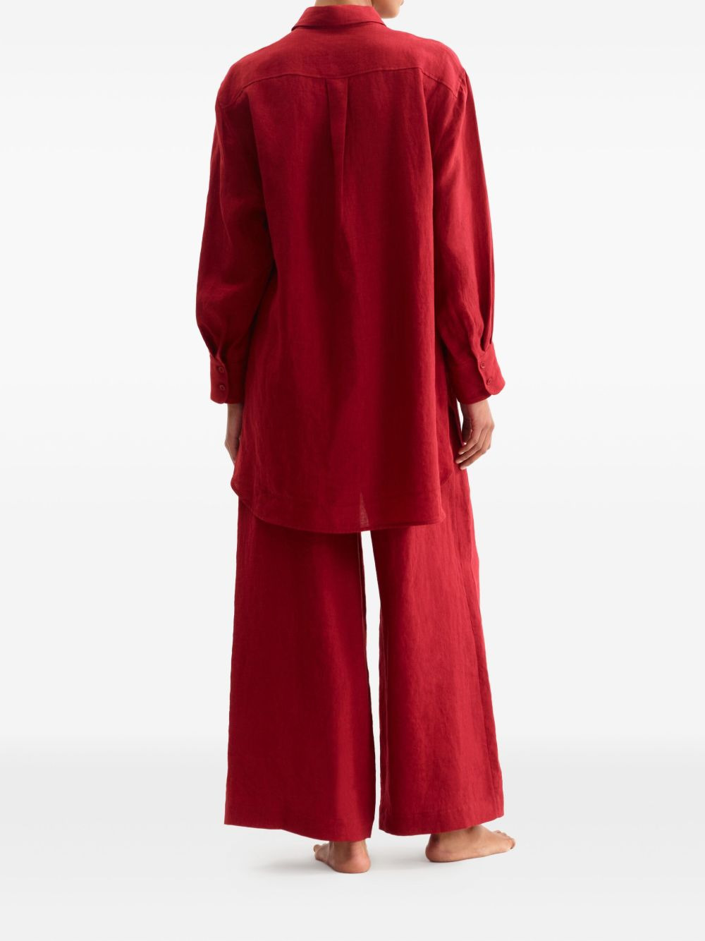 Mignonette long-sleeve button-down shirt - 3