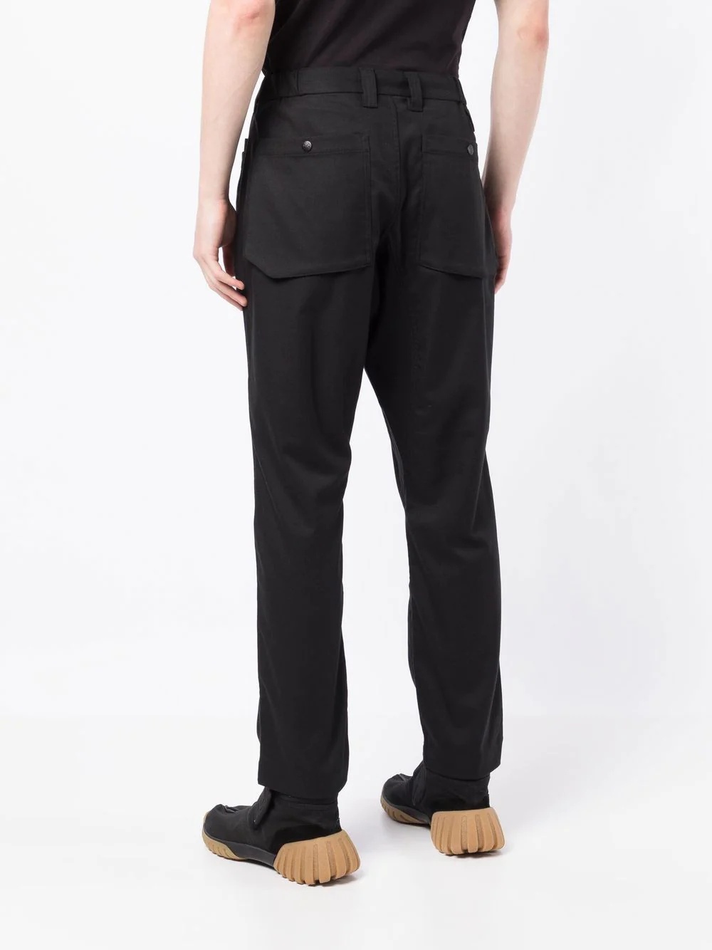 tapered multi-pocket trousers - 4