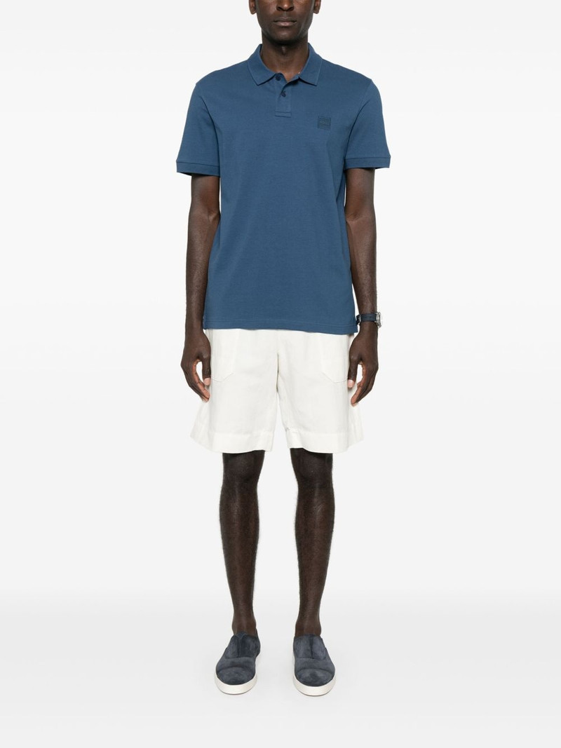 BOSS cotton polo shirt outlook